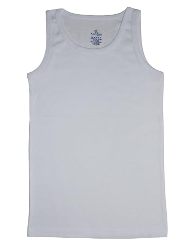 Image of KiddoPanti Boys Pack of 3 Sleeveless Solid Vests