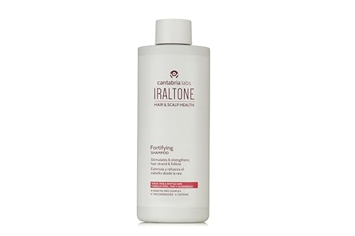 IRALTONE Shampoing Fortifiant 400ml contre les cheveux cassants et la perte de volume