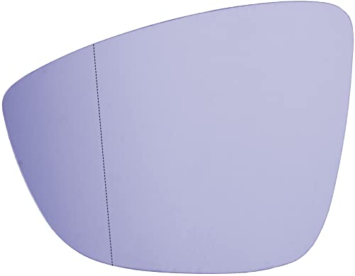 Verre rétroviseur chauffant bleu 0920-l-127342 avec miroir dégivrant anti-reflet