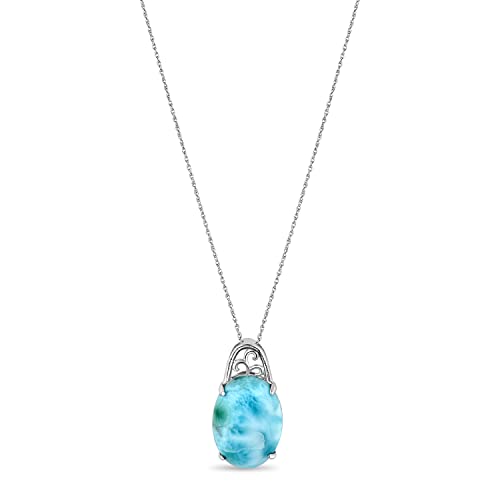 Stauer - Women's Sea Of Love Larimar Pendant (Pendant Only) #TOP30