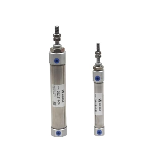 Mini cylindre pneumatique CDJ2B double effet alésage 6mm course 5 à 50mm - 6