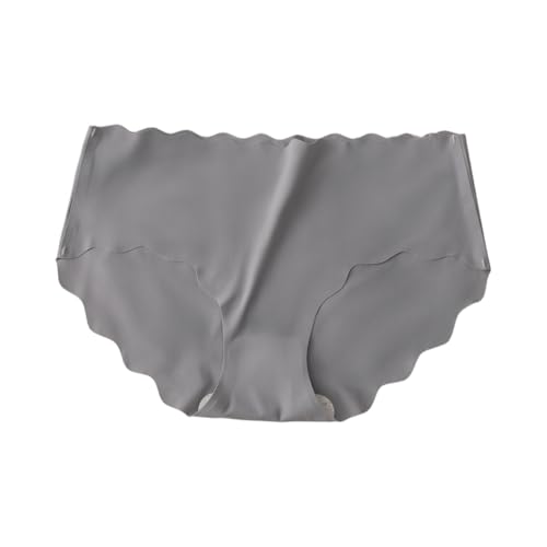 Plus Size Underwear For Women Cotton Fashion Seamless Lace Panties Western Full Coverage Seamless Underwear For Women Bikini High Rise Cotton Panties Plus Size Lightweight Bikini Gray Xl