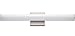 Maxim 52102SN Rail ADA & JA8 Compliant Energy Star White Acrylic Tubular 24" LED Vanity Bar Bath Lighting, 1-Light 20 Watt, Satin Nickel