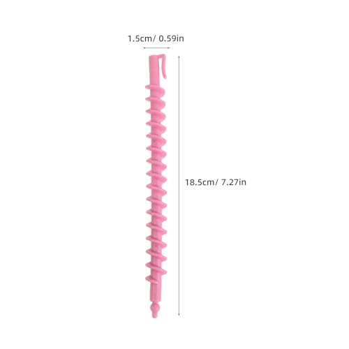 Bigoudis spirale plastiques extra larges CHILDWEET pour boucles permanentes - 2