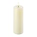 Produktbild Piffany Copenhagen Uyuni Lighting Pillar LED Kerze 5,8 x 15 cm Echtwachs Ivory - 6 Stunden Timerfunktion - Keine Brandgefahr, Keine Rußbildung und kein Geruch