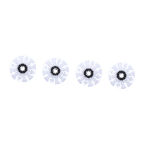 GOOHOCHY Led Roller Skate Wheels 4 Pack for Roller Skates Skateboards Light-up Skating Wheels