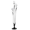 Flashing Lampada da terra lampada Hotel Loft Deco Lampade da terra for soggiorno Fiori Stand Light Restaurant (Color : A, Size : 27 * 150CM)
