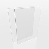 2 Stück DIN A3 DIN A2 DIN A1 DIN A0 PLEXIGLAS® Acrylglas Scheiben Platten klar transparent (DIN A1)