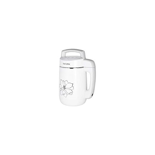Tayama DJ-15S Multi-Functional Stainless Steel Soymilk Maker 1.1L, 1.1 L, White