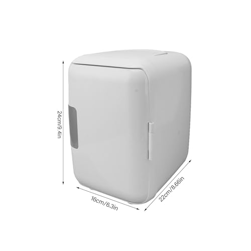 Walfront Portable 50W Solar Fridge Freezer Monocrystalline Silicon Solar Powered Refrigerator DC18V Car Refrigerator for Camping RV Truck 48W Cooling 45W Heating 24x22x16cm