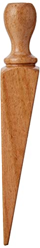 Merriway BH01616 Wooden Door Wedge Stopper 163mm (6.1/2 inch) Brown