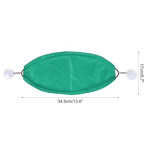 DONGKER Rede de réptil, cama suspensa impermeável para lagarto com 2 ventosas fortes ganchos para la