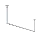 川口技研 ホスクリーン 室内用物干 BAR型 BAR1-4518-W ホワイト