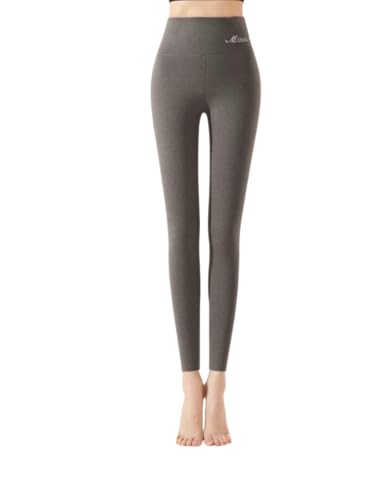 Image of Celary Women's Nude Fleece Lined Leggings - Winter Warm Pantyhose Look, Thermal Tights, Soft & Stretchable Winter Stockings