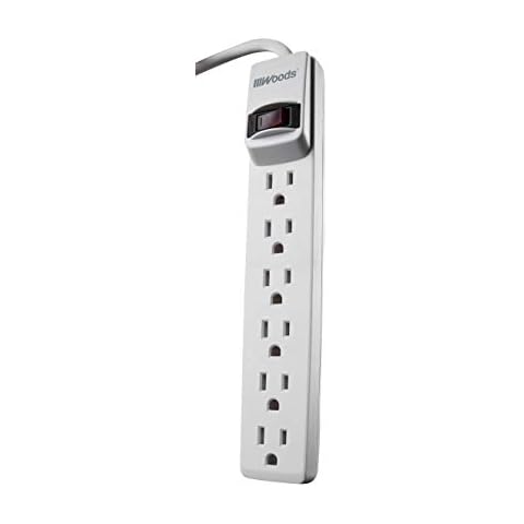 Woods 41434 6-Outlet Power Strip Cover