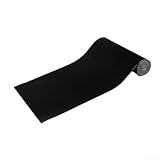 Pavimento in plastica ABS a strisce, 40 x 300 cm, colore nero