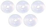 [From da Phactory] [フロム ダ ファクトリー] 5個セット Oリング カラー キャッチ パーツ シリコン 樹脂 アクリル(14G/16G,クリア)