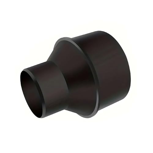 Yuyyurt 4Inch Hose to 2-1/2Inch Hose Cone Reducer Duct Reducer Dust Collection Hose Connector