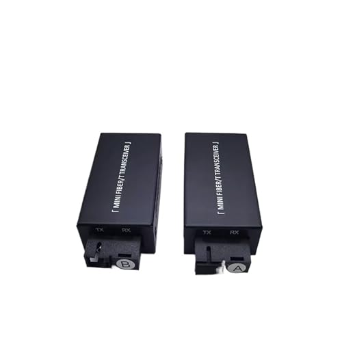 1Pair Gigabit 100/1000M A/B SC Ethernet Fiber Switch Media Converter Rj45 Optic Transceiver 20KM fibra with Power Supply(Without Power Supply)