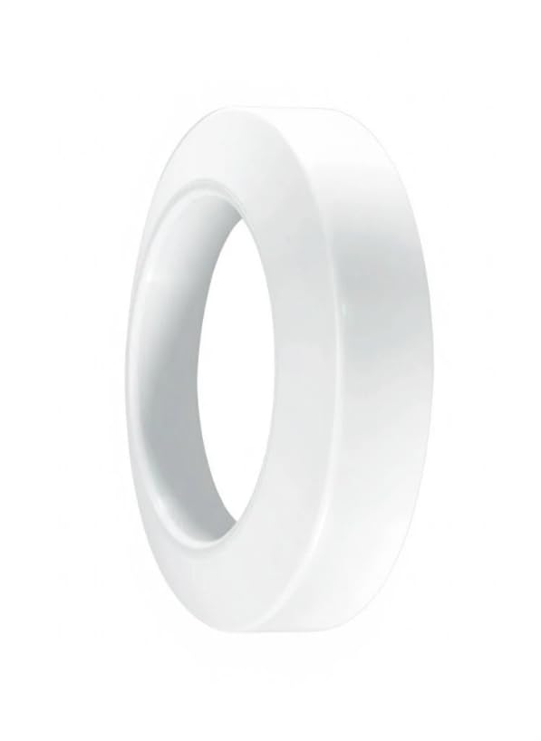 Taps2Traps 110mm 4" Wall Flange Collar Shroud Decoration Suitable for Use with Rigid & Flexible WC Pan Connectors
