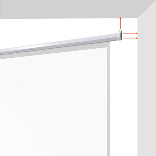 celexon Basic Motor-Leinwand 100 | 200x150 cm 4:3 | elektrische Full-HD 4K Beamer-Leinwand f&uuml;r Heimkino oder B&uuml;ro-Pr&auml;sentationen | geeigent zur Deckenmontage oder Wandmontage | inkl. Fernbedienung