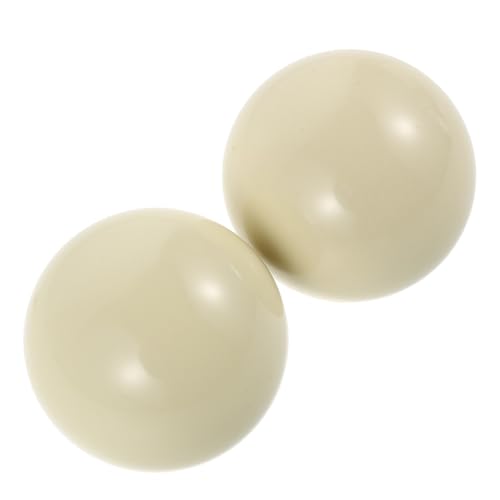 Ciieeo 2 Bolas de Croquet de Resina de 57 Mm para Juegos de Bochas al Aire Libre, Balones Rodantes para Césped, Accesorios para Juegos Familiares y Torneos en Jardín