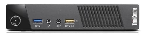 Windows 10 Pro 64 bit Lenovo ThinkCentre M73 Tiny Mini PC, Intel Core i7 2 Ghz, RAM 16 GB, SSD 240 GB, DisplayPort, Wi-Fi, Windows 10 Pro (Ricondizionato)