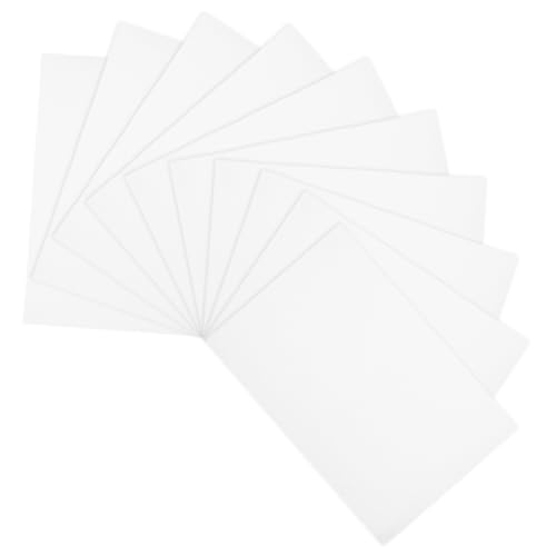 IWOWHERO Embroidery Fabric 10 Sheets Cross Stitch Embroidery Cloth for Stitching