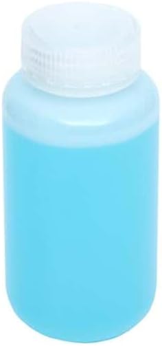Cole-Parmer Economy Wide-Mouth Plastic Bottle, HDPE, 250mL (8oz): 12/PK