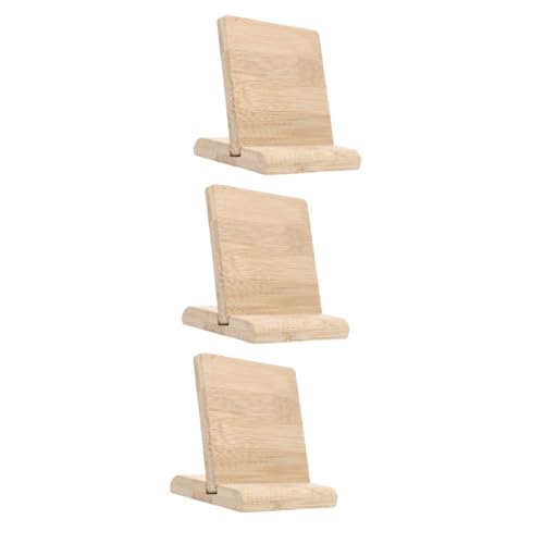 Plateau Bambou avec base de présentation pour code QR et affichage de nom