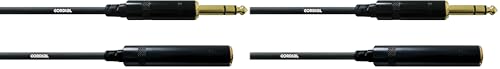Câble audio jack mâle femelle Cordial de 7,5m en lot de 2 pour rallonge stéréo