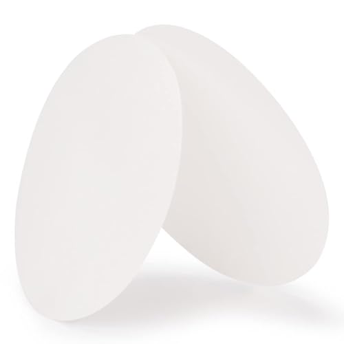 Image of stonylab Qualitative Filter Paper, 3-Box 74 mm Diameter Fast Speed Cellulose Filter Paper with 25 Micron Particle Retention Filtration Speed, Set of 3 x 100 Pcs
