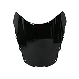 MZYPARTS Motorcycle Windshield Windscreen Fit for 1997-2007 Honda CBR1100XX 1997 1998 1999 2000 2001 2002 2003 2004 2005 2006 2007 CBR 1100XX Black Screen