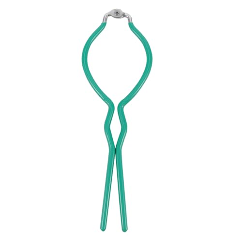 ANDRESLAD Pinza Antideslizante Para Esterilizar Biberones Resistente Al Calor, Clip Seguro De Plástico Verde Oscuro Para Uso Cocina y Cuidado De Bebés, Práctica y Portátil, 1 Unidad