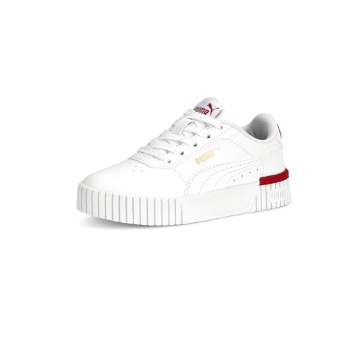 Carina 2.0 Red Thread Preschool Lifestyle Shoes (White/Red)2