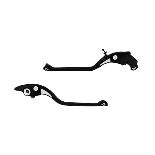 Moto levier frein réglable CNC en aluminium noir pour Harley 2016-2019