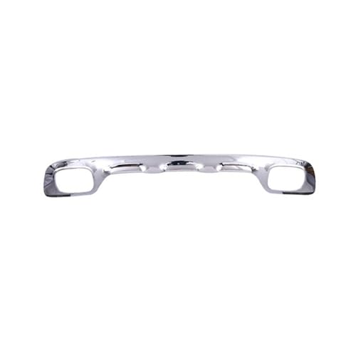 Diffuseur arrière pour Benz GLA X156 avec garnitures chromées style noir brillant
