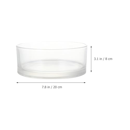 Pot de fleurs en verre transparent observation des racines et hydroponie design - 3