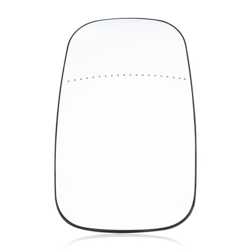 Anlseiod Verre Retroviseur pour Clio 3 2005-2009 Megane 2 Scenic 2 pour Avant Gauche Coté Conducteur OU Coté Droit Coté Passager Glace Rétroviseur Chauffant 7701054752 (Gauche Droite)