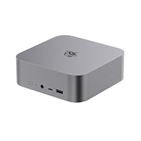 Beelink SER8 Mini PC AMD Ryzen 7 8745HS, 32GB DDR5 1TB PCIe4.0 SSD, AMD Radeon 780M Graphics Mini Gaming PC, USB4.0/ 4K Triple Display/ WiFi6/ BT5.2/2.5Gbps LAN Mini Computer Windows 11 Pro – Ansicht 1