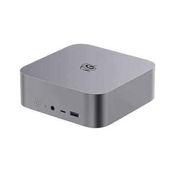 Beelink Mini PC SER8, AMD Ryzen 7 8745HS (8C/16T, até 4,9GHz), 32GB DDR5 RAM 1TB PCle4.0 SSD, SER8 Mini Computador Suporte 4K@144Hz, Tirple Display, HDMI+DP, WiFi6, BT5.2, USB4