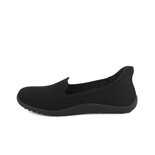 Image of KBZone Women's Wide Toe Box Slip on Flats Shoes Comfortable Round Toe Mesh Loafers Walking Shoes