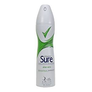 Sure Motionsense Aloe Vera anti-perspirant 150ML (Pack of 3)