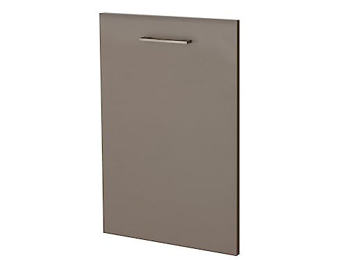 Smart Möbel Frontblende für vollintegrierten Geschirrspüler 60 cm Quarz-Cubanit Dekor - Rodello