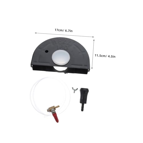 Protector para amoladora angular compatible con discos de corte de madera MDF cubierta ligera 3