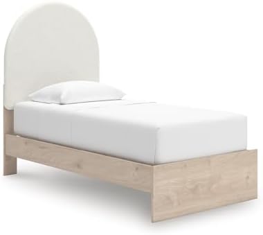 Signature Design by Ashley Birkmore Twin Upholstered Panel Bed Fr...
