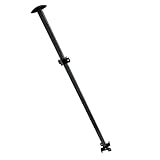 Generic for Quik Shade Solo Steel 100 10' x 10' Straight Leg Canopy Peak Pole with Hub Replacement Parts, Dark Gray