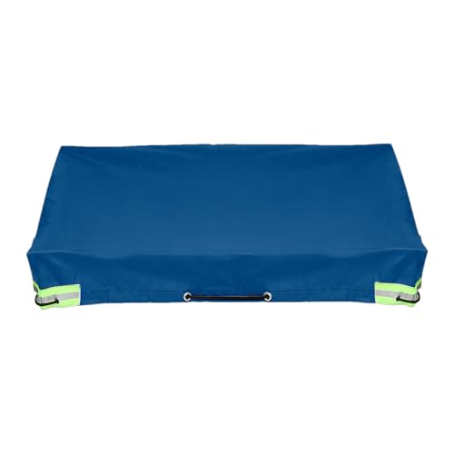 Telone per rimorchio, 207 x 114 x 10 cm, resistente alle intemperie, al, protezione raggi UV, protezione da pioggia, neve, sole, polvere, resistente, D