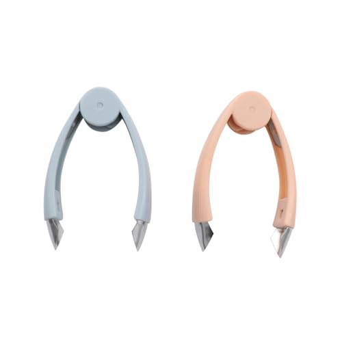 ABOOFAN 2PCS Stainless Steel Fruit Tool Pineapple Strawberry Tomato Gadget and Easy to Clean with Comfortable Grip for Home Cooking