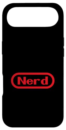 Funny Videogamer Pun. NERD Text Retro Video Game �X�}�z�P�[�X iPhone Air �p